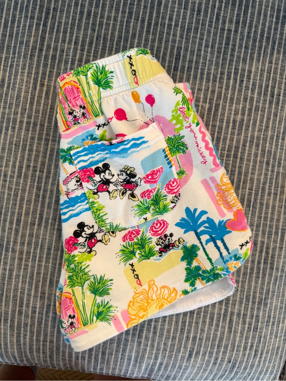 Girls Lilly Pulitzer Disney shorts - Picture 2 of 2